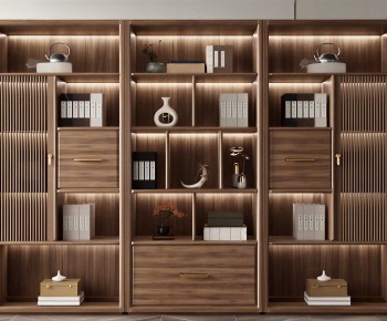 New Chinese Style Bookcase-ID:110666998