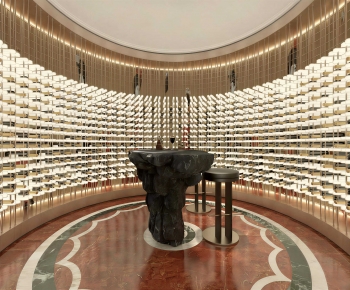 Modern Wine Cellar/Wine Tasting Room-ID:366067899