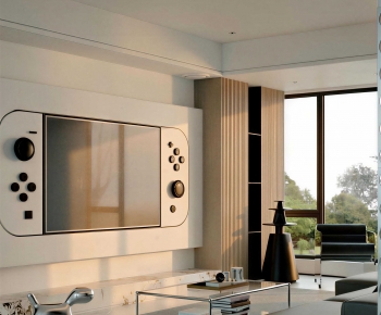 Modern A Living Room-ID:301919948