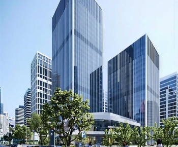 Modern Appearance Of Commercial Building-ID:851829058