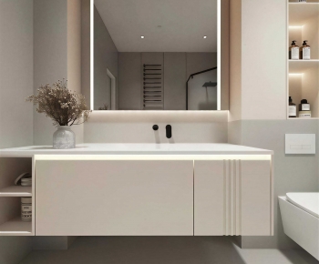 Modern Bathroom Cabinet-ID:268683915