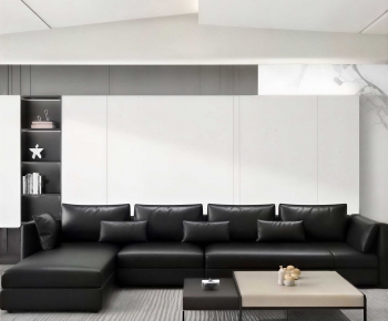 Modern A Living Room-ID:519481909