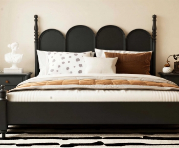 American Style Double Bed-ID:690929933