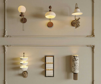 French Style Wall Lamp-ID:472496036