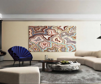 Modern A Living Room-ID:216387997