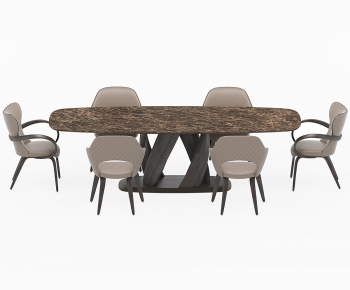 Modern Dining Table And Chairs-ID:542008997