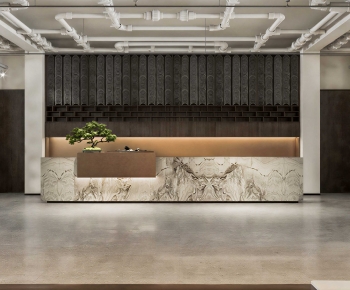 New Chinese Style Lobby Hall-ID:579683077