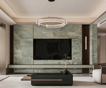 Modern A Living Room-ID:671469939