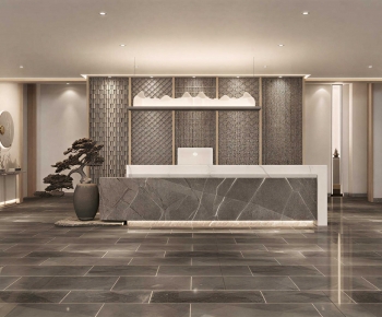 New Chinese Style Lobby Hall-ID:938179564