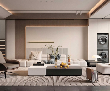 Modern A Living Room-ID:303040033