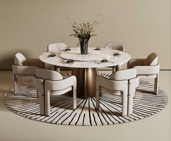 Modern Dining Table And Chairs-ID:204984901