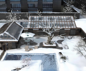 New Chinese Style Courtyard/landscape-ID:272929719