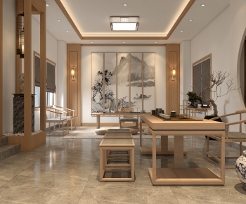 New Chinese Style Tea House-ID:151273972
