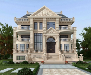 European Style Detached Villa-ID:722589026