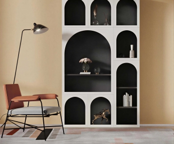 Modern Decorative Cabinet-ID:550764088