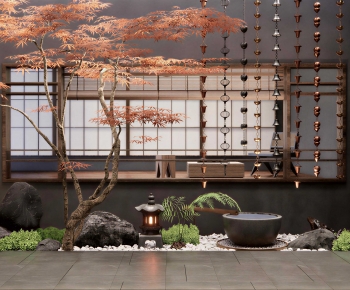Japanese Style Plant Landscaping-ID:882416016