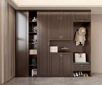 New Chinese Style Shoe Cabinet-ID:981535916