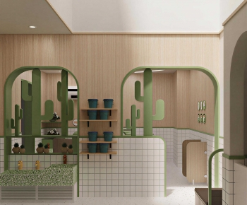Modern Children's Restroom-ID:739624988