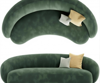 Modern Curved Sofa-ID:362735036