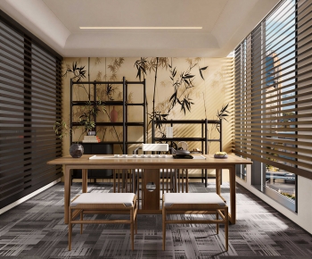 New Chinese Style Tea House-ID:215275056