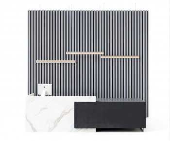 Modern Reception Desk-ID:458461056