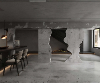 Industrial Style Restaurant-ID:744335897
