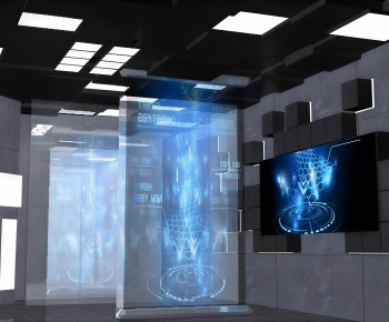 Modern Exhibition Hall-ID:941695931