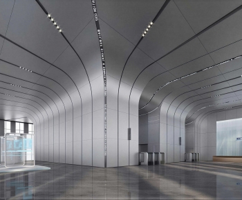 Modern Office Reception Desk-ID:320670644