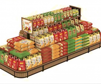 Modern Supermarket Shelf-ID:308491958
