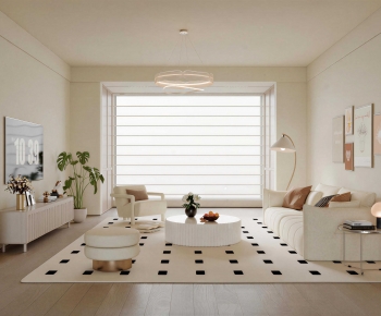Modern A Living Room-ID:110460047