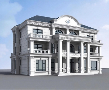 European Style Detached Villa-ID:984154941