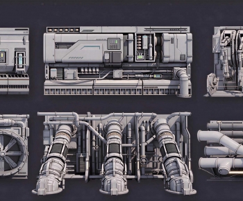 Modern Industrial Equipment-ID:408931976
