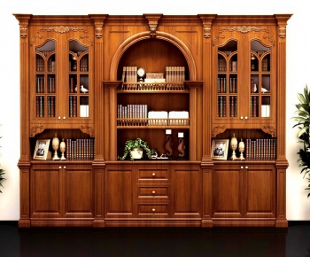 European Style Bookcase-ID:131840945