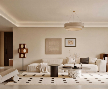 Modern A Living Room-ID:621182925