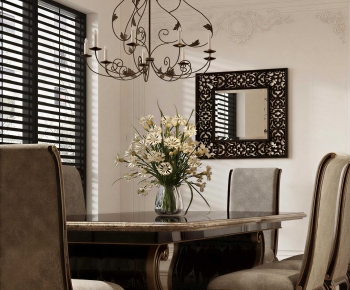 European Style Dining Room-ID:319922923