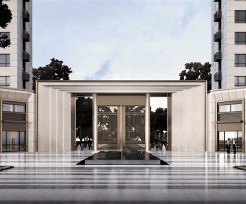 New Chinese Style Residential Building-ID:609102969