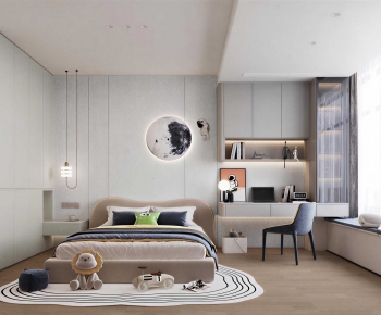 Modern Boy's Room And Son's Room-ID:711675889