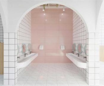 Modern Children's Restroom-ID:564186106