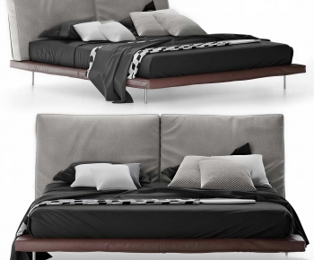 Modern Double Bed-ID:102589162