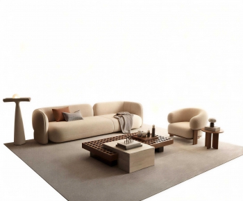 Wabi-sabi Style Sofa Combination-ID:803232915