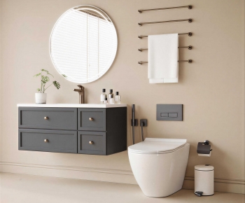 Modern Bathroom Cabinet-ID:320542102