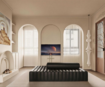 French Style A Living Room-ID:558312891
