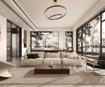 Modern A Living Room-ID:872824917