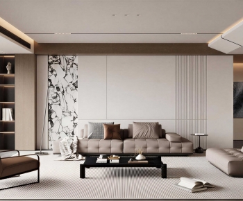 Modern A Living Room-ID:941550769