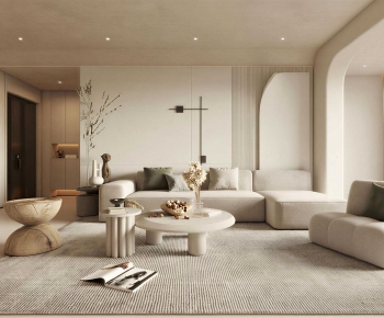 Wabi-sabi Style A Living Room-ID:323977954