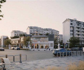 Modern Commercial Street-ID:901278975