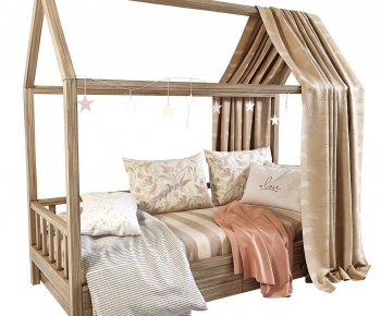 Modern Child's Bed-ID:541564946