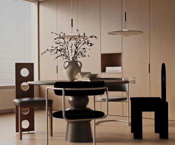 Modern Dining Table And Chairs-ID:219682932