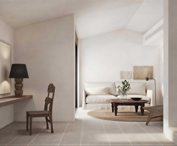 Wabi-sabi Style A Living Room-ID:249407055
