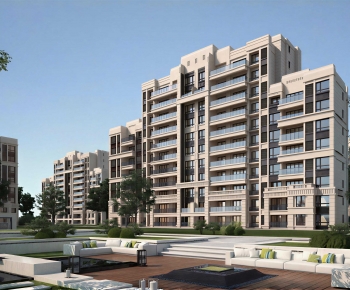 Modern Residential Building-ID:137444973